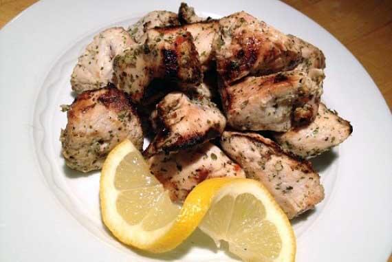 Grilled Chicken Souvlaki Recipe