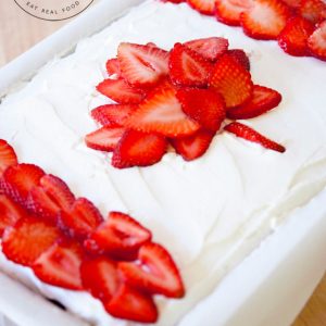 Clean Eating Canada Day Cake Recipe