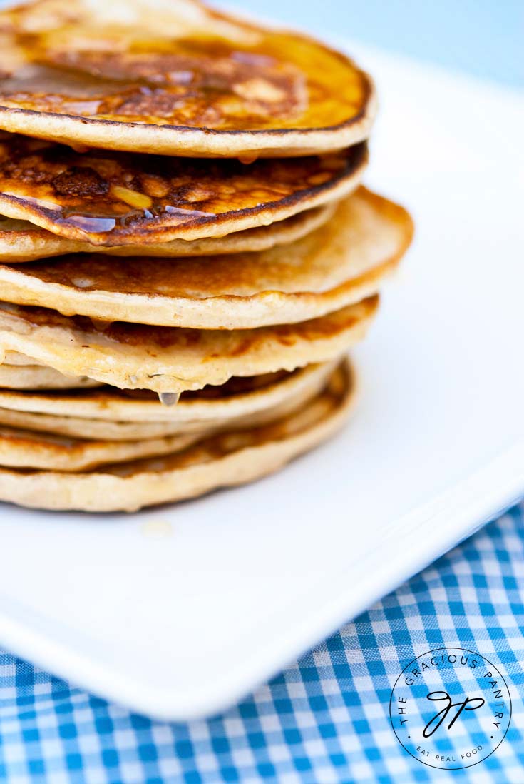 Clean Eating Buttermilk Pancakes Recipe