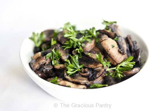 Garlic Mushrooms Recipe