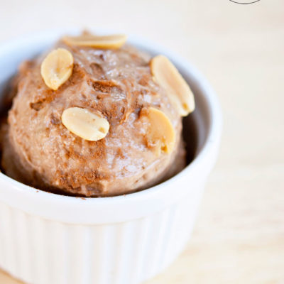 Clean Eating Chocolate Peanut Butter Banana Ice Cream Recipe