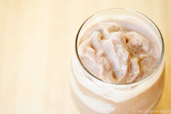Clean Eating Mocha Coconut Frappuccino Recipe