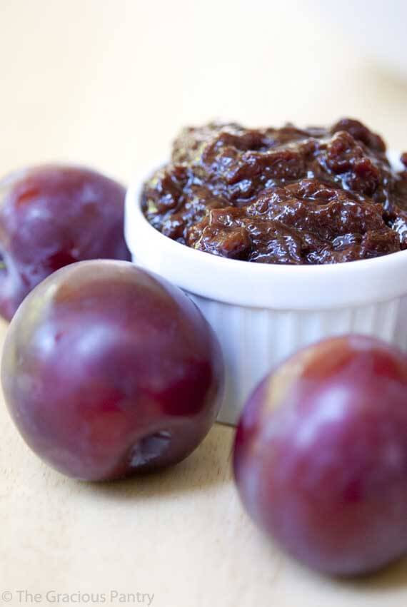 Clean Eating Plum Butter