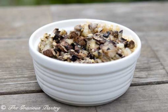 Brown Rice Mushroom Casserole Recipe