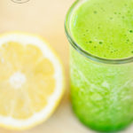 Clean Eating Green Lemon Pineapple Smoothie