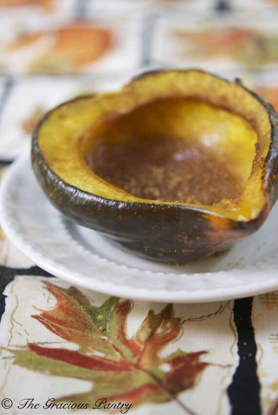 Clean Eating Baked Acorn Squash