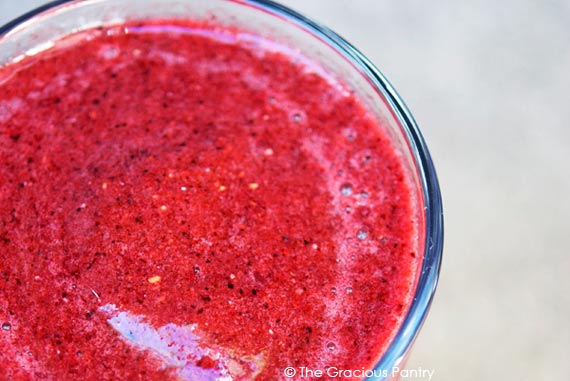 Triple Berry Watermelon Smoothie Recipe