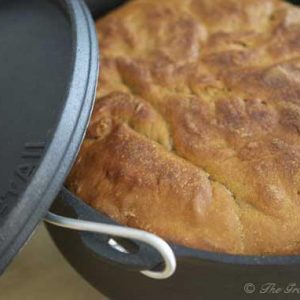 Clean Eating Dutch Oven Bread