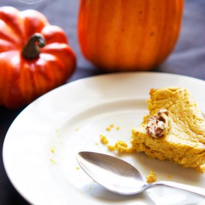 Clean Eating Pumpkin Cheesecake Recipe