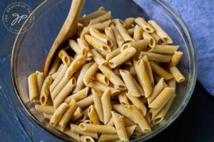Add pasta to tomato sauce mixture.