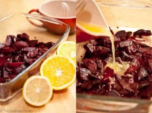 Clean Eating Citrus Marinated Beets