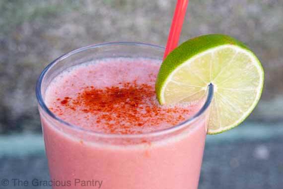 Spicy Strawberry Smoothie Recipe