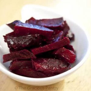 Clean Eating Citrus Marinated Beets