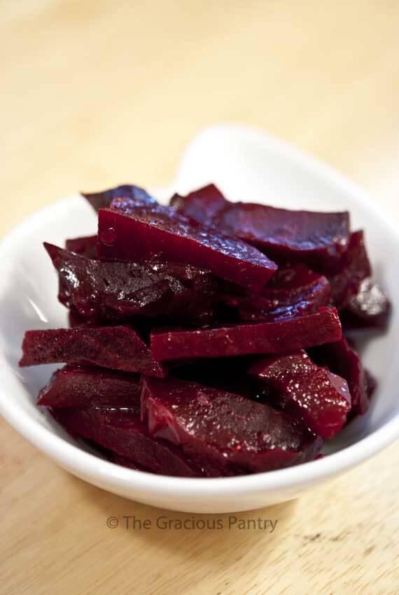 Clean Eating Citrus Marinated Beets