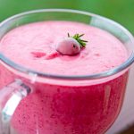Clean Eating Cranberry Banana Smoothie Recipe