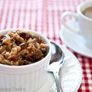 Clean Eating Slow Cooker Overnight Oatmeal Recipe