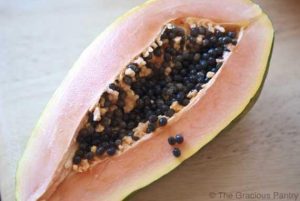 Clean Eating Roasted Maple Papaya