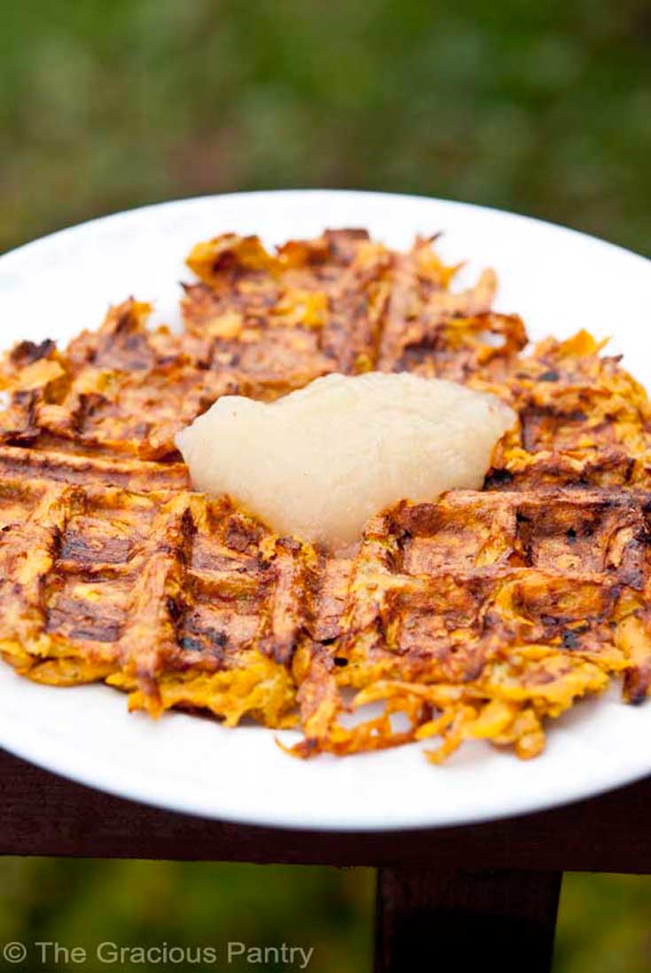 Clean Eating Sweet Potato Waffles Recipe