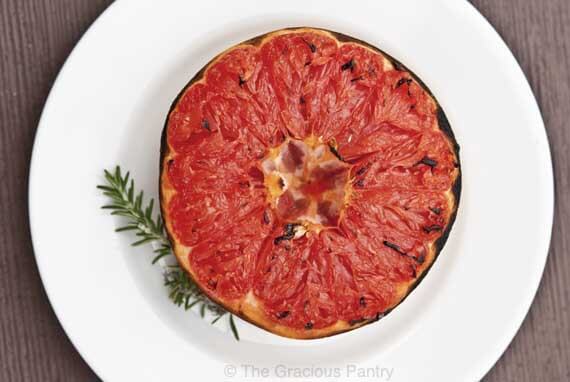 Broiled Grapefruit With Honey