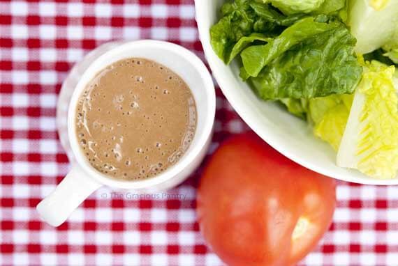 Balsamic Garlic Cashew Dressing Recipe