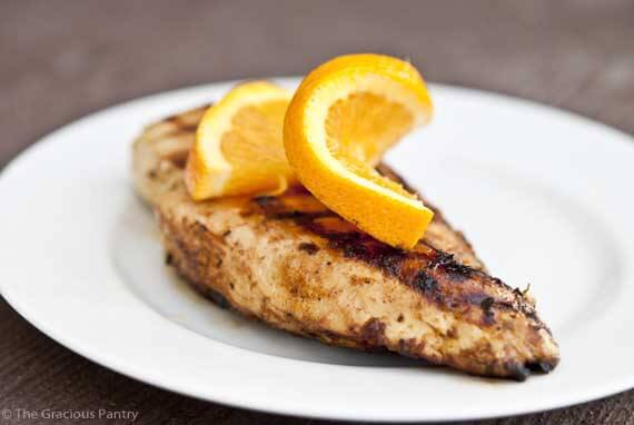 Clean Eating Citrus Grilled Chicken
