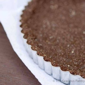 Clean Eating Chocolate Pie Crust