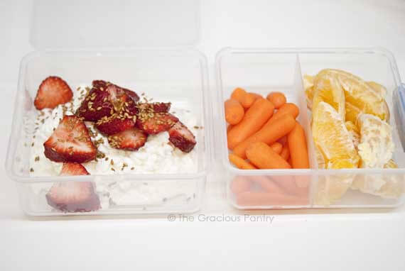 Clean-Eating Bento Box Lunch