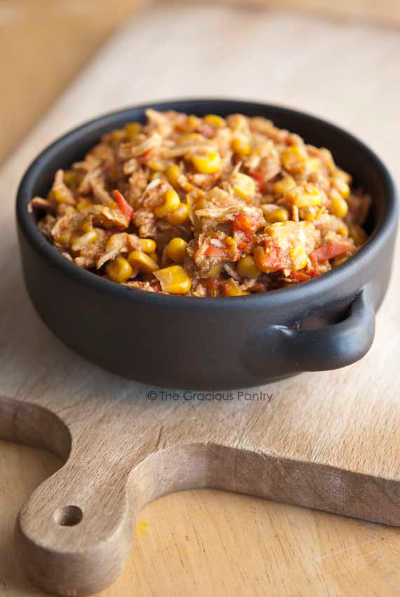 Clean Eating Slow Cooker Tortilla Chicken Stew Recipe