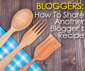 How To Share A Recipe Online