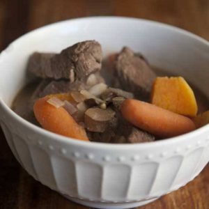 Clean Eating Sweet Potato Venison Stew