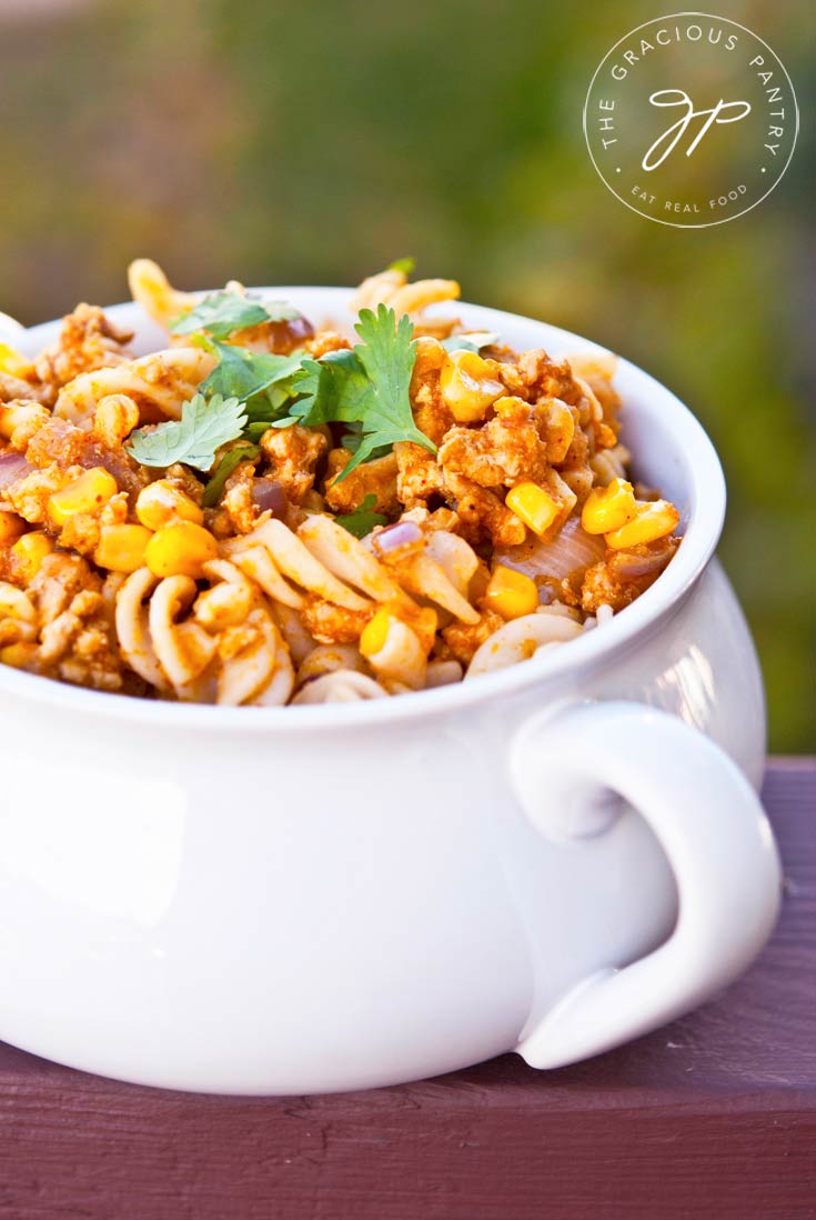 Mexican Pumpkin Rotini Recipe