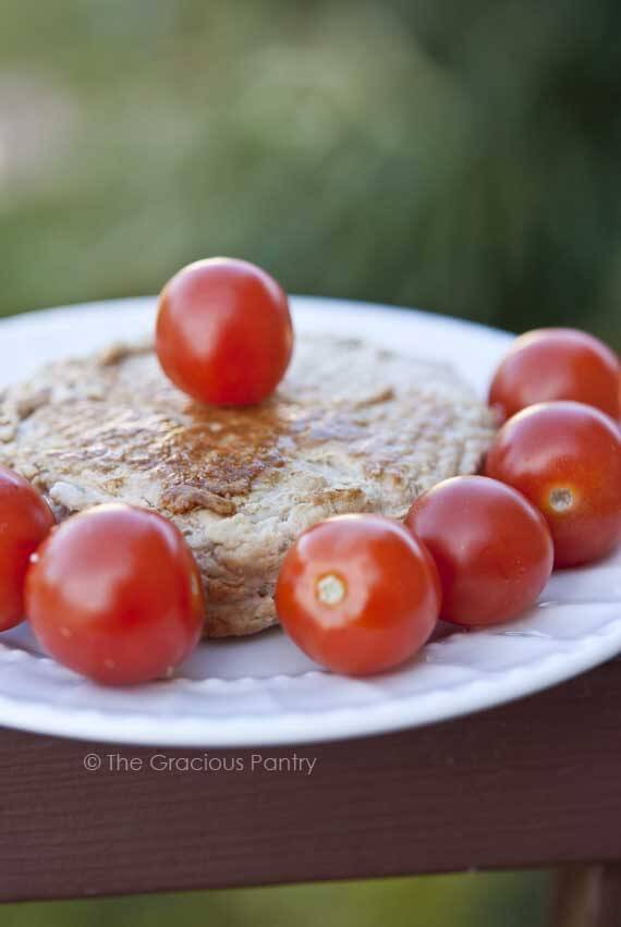 SIMPLE MEALS: Turkey Patt and Cherry Tomatoes