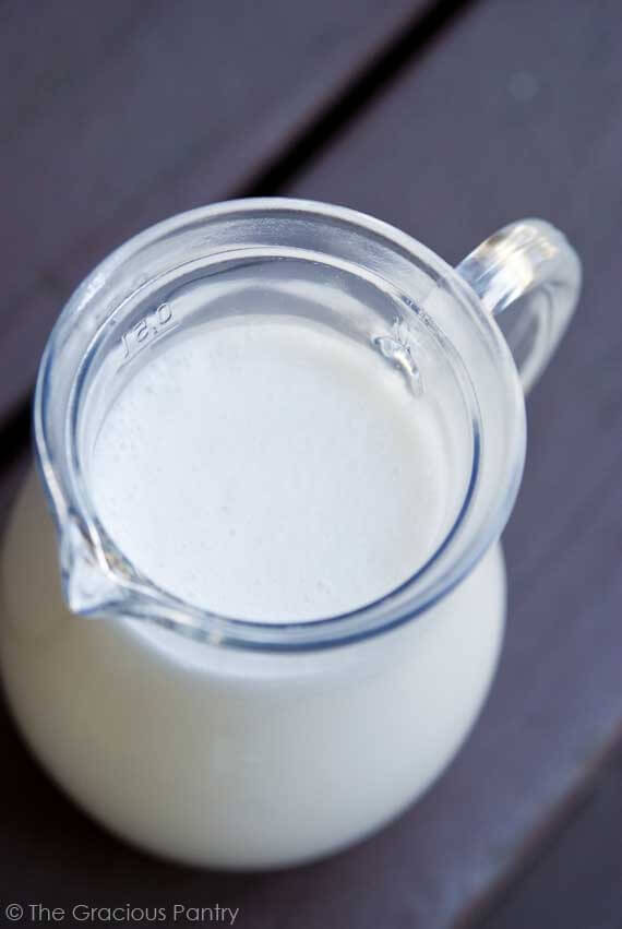 This section of this guide on How To Start A Vegan Diet talks about getting calcium. The image here shows a clear glass pitcher of white milk.