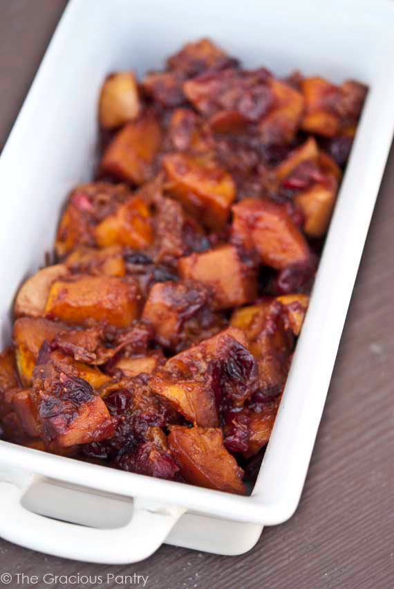 Clean Eating Holiday Butternut Cranberry Bake Recipe Ready To Serve