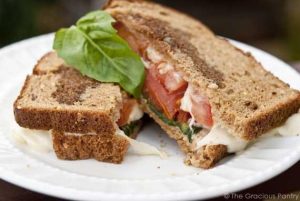 Clean Eating Grownup Grilled Cheese Sandwich