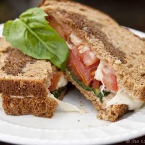 Clean Eating Grownup Grilled Cheese Sandwich