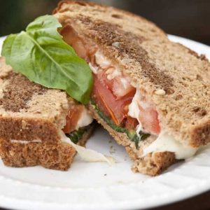 Clean Eating Grownup Grilled Cheese Sandwich