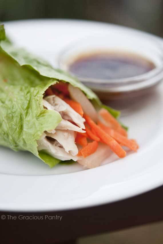 Clean Eating Asian Style Lettuce Wraps