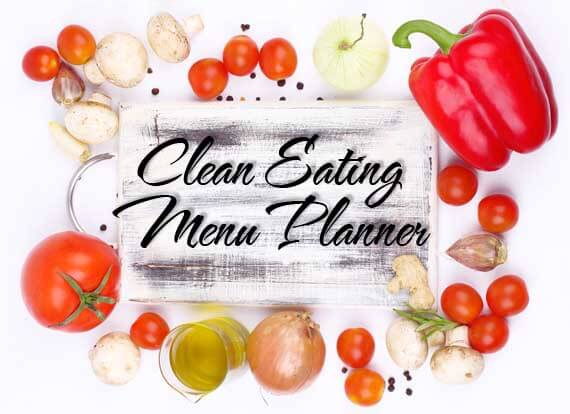 Clean Eating Weekly Menu Planner