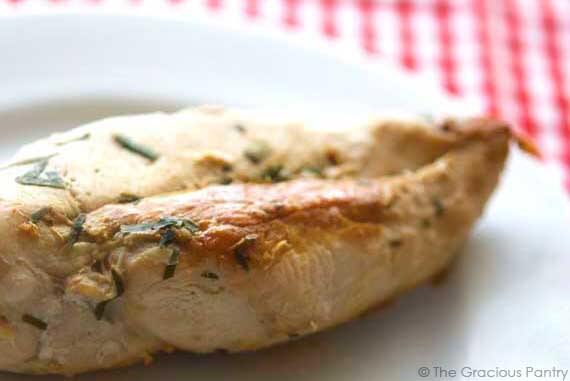 Clean Eating Skillet Style Tarragon Chicken