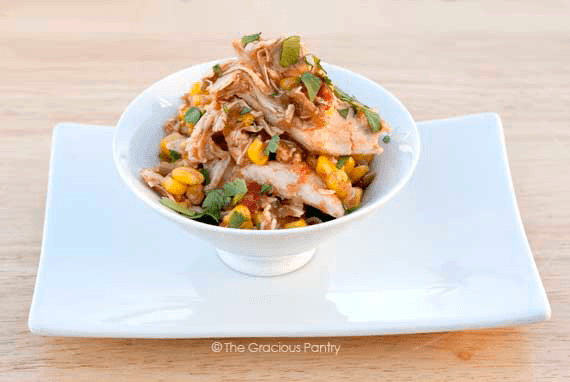 Clean Eating Slow Cooker Apricot Salsa Chicken