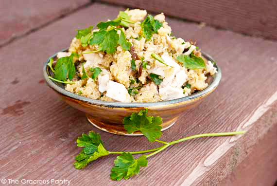 Clean Eating Chicken And Mushroom Quinoa Recipe