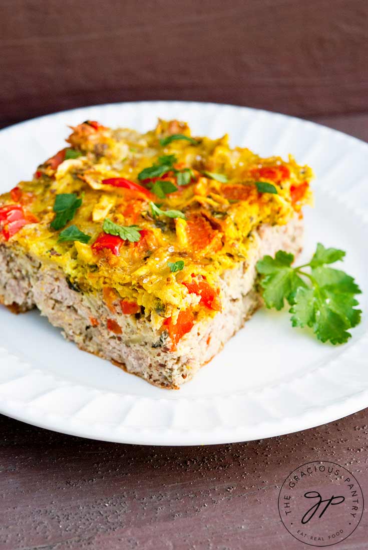 Clean Eating Spring Time Breakfast Casserole Recipe