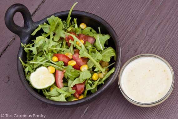 Clean Eating Honey Lime Vinaigrette