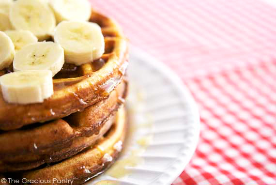 Clean Eating Saturday Morning Waffles Recipe