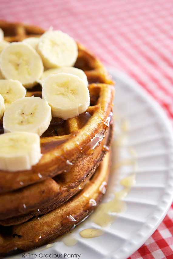 Clean Eating Saturday Morning Waffles Recipe