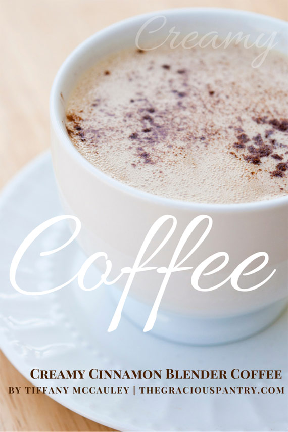 Labe sweater Døds kæbe Blender Coffee Recipe | The Gracious Pantry | Blended Coffee Drink