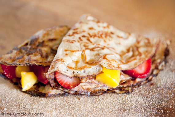 Clean Eating Crepes Recipe