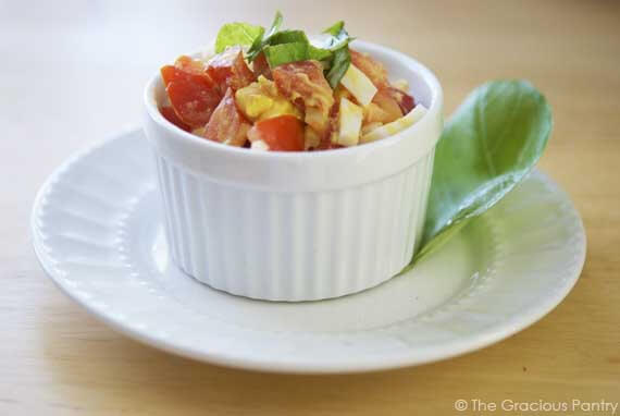 Clean Eating Egg & Tomato Salad