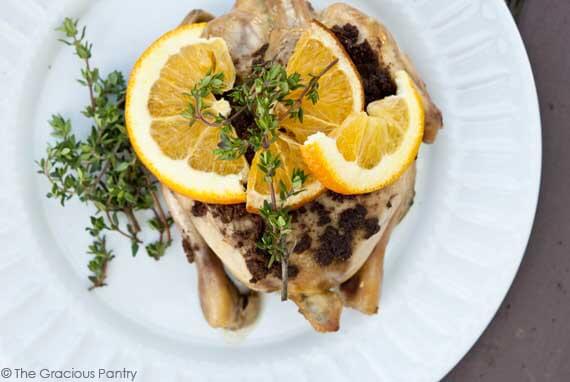Clean Eating Middle-Eastern Style Slow Cooker Cornish Game Hens Recipe